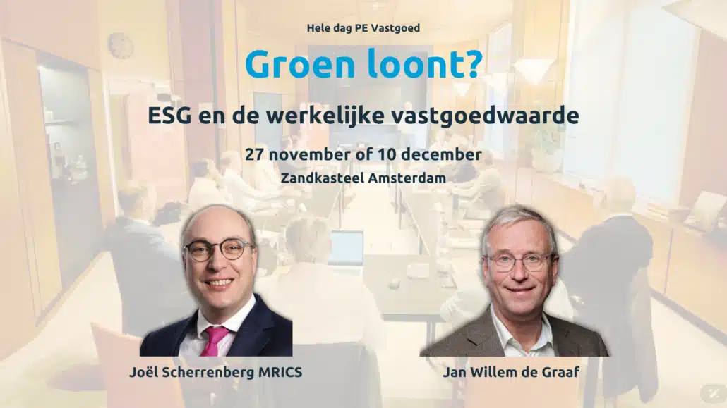 Groen loont ESG en de werkelijke vastgoedwaarde